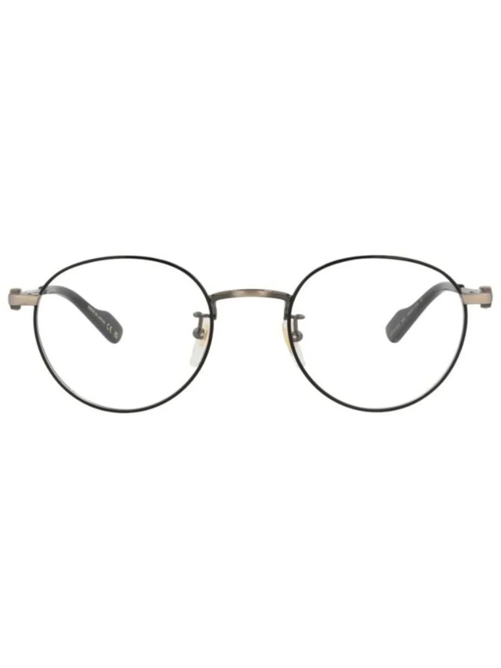 New Gucci Womens Round/Oval Gold Gold Transparent Fashion Designer Eyeglasses
